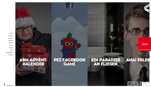 創意味兒(ér)十足的(de)web布局及交互設計(jì) 