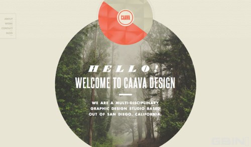 創意味兒(ér)十足的(de)web布局及交互設計(jì) 